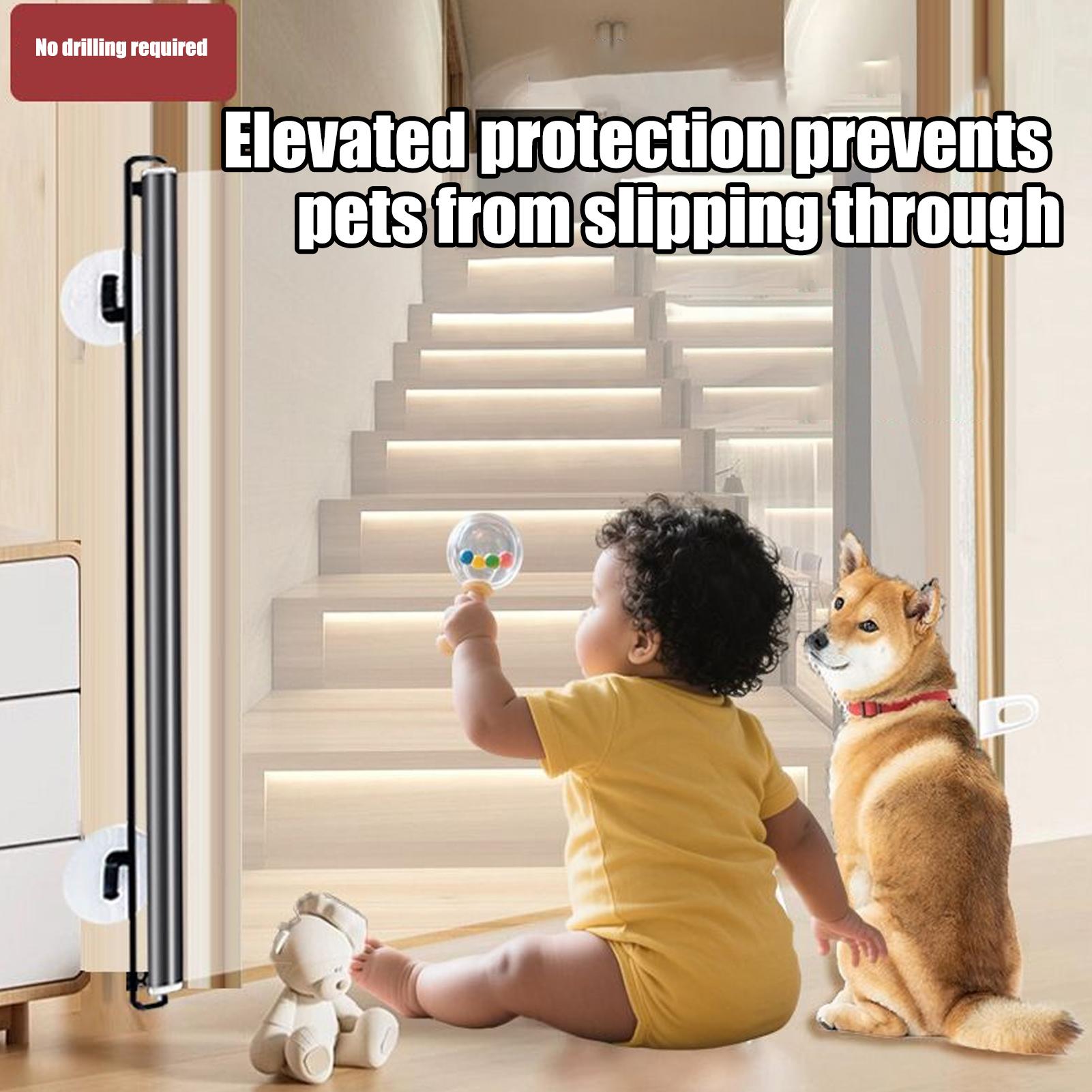 Pet Gate Retractable Portable  - Toddler Learning Tower 评论和价格