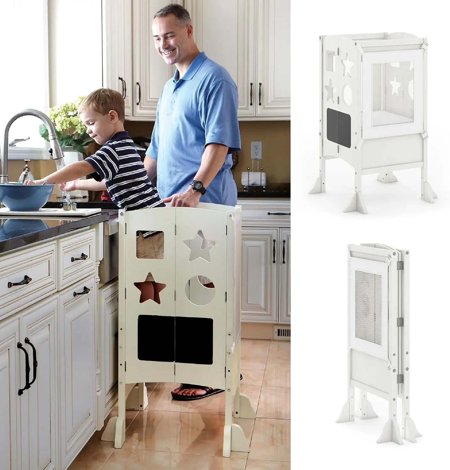 Classic Kitchen Helper® Stool  - Toddler Learning Tower 评论和价格
