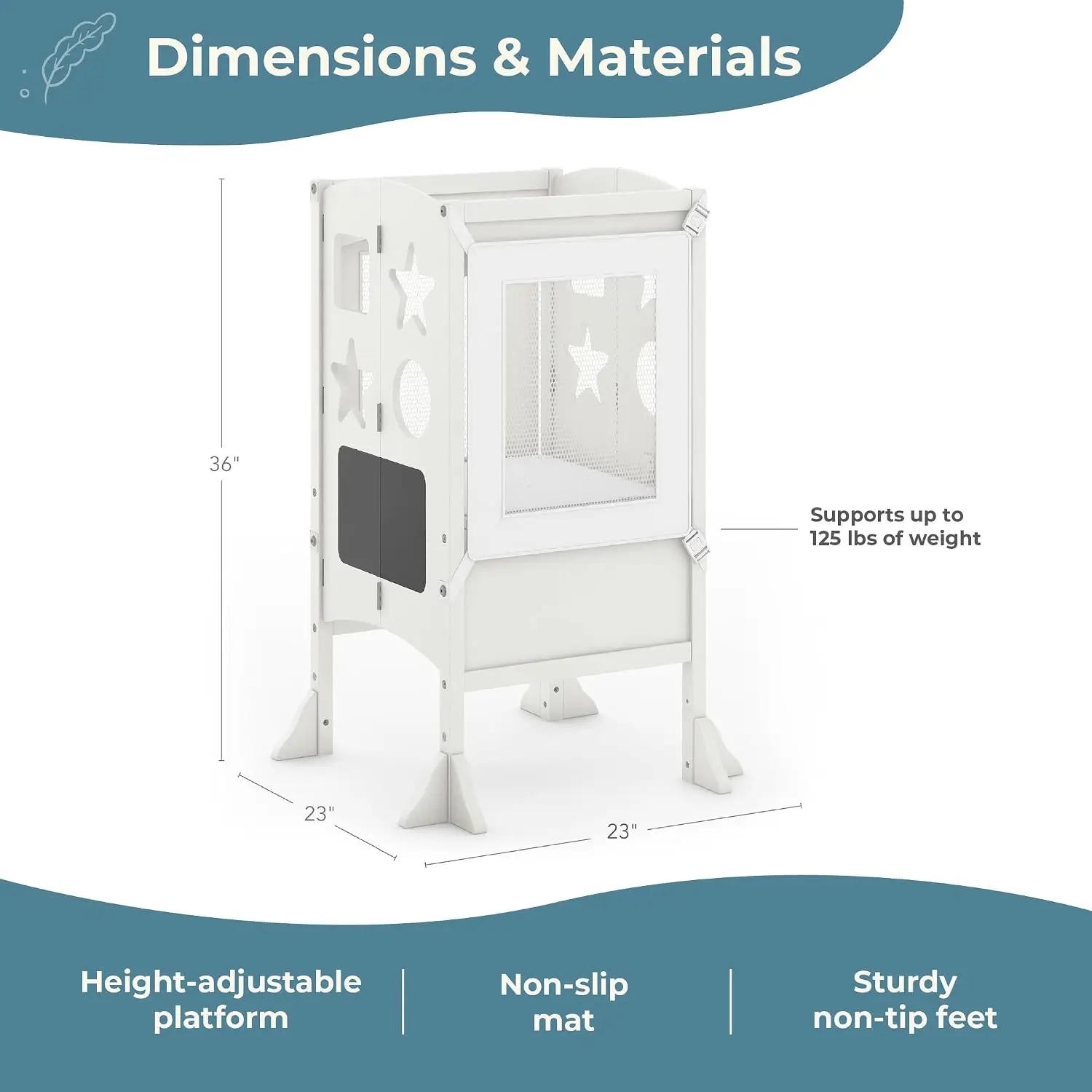 Classic Kitchen Helper® Stool  - Toddler Learning Tower 评论和价格