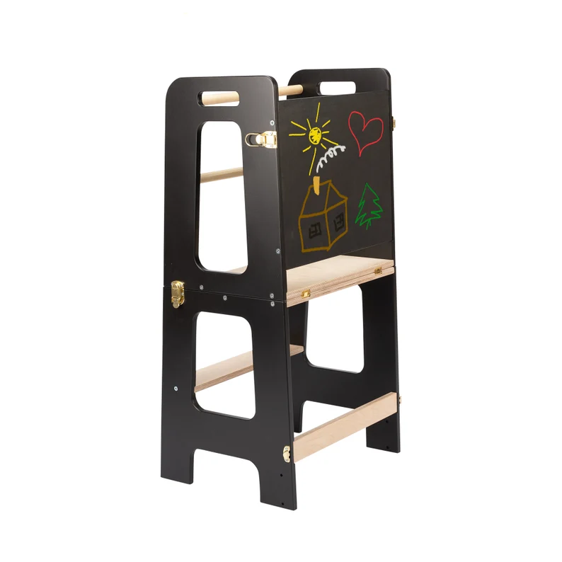 Toddler Step Stool Folding Tod - Toddler Learning Tower 评论和价格