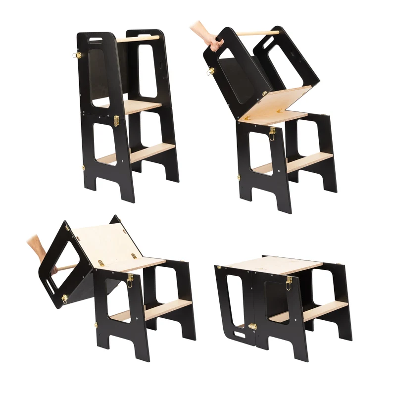 Toddler Step Stool Folding Tod - Toddler Learning Tower 评论和价格