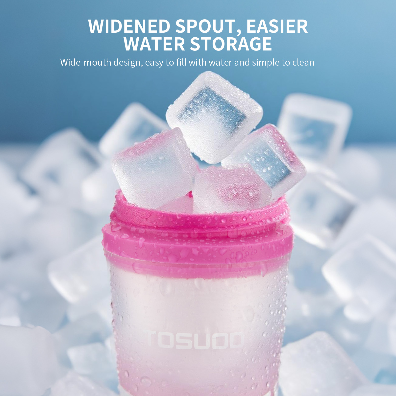 TOSUOD 620ML Cycling Keep Cold - Portable Bottle Warmer 评论和价格