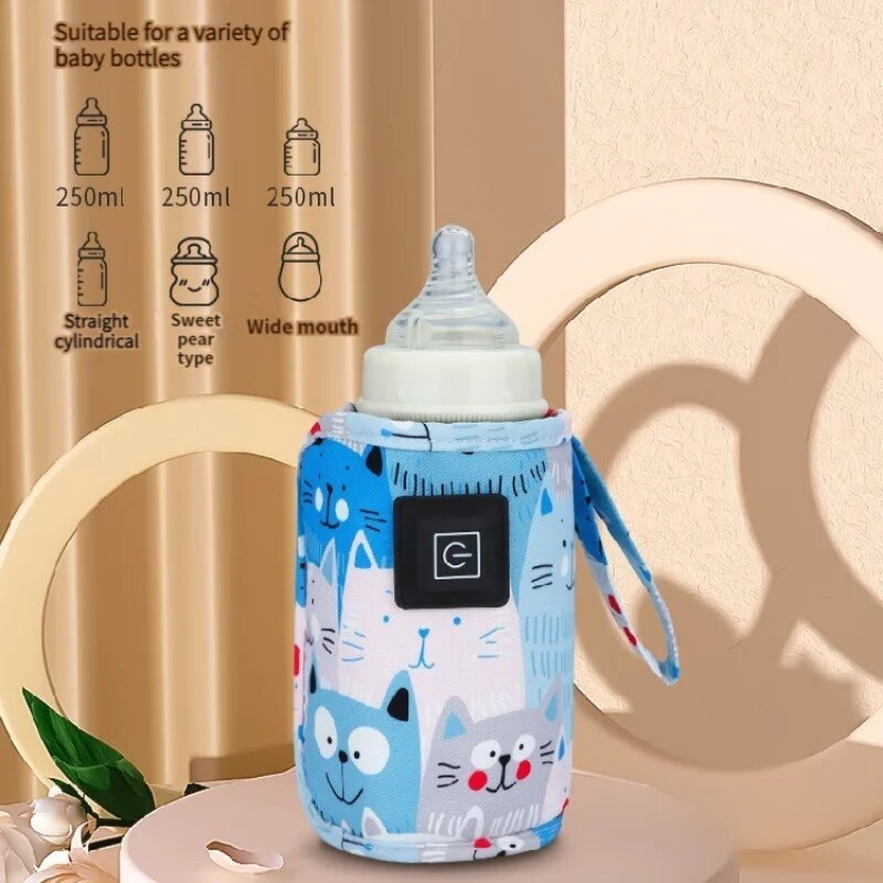 1 PCS USB Milk Warmer Constant - Portable Bottle Warmer 评论和价格